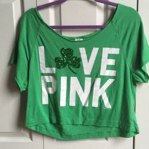 ST PATRICKS DAY VS crop top